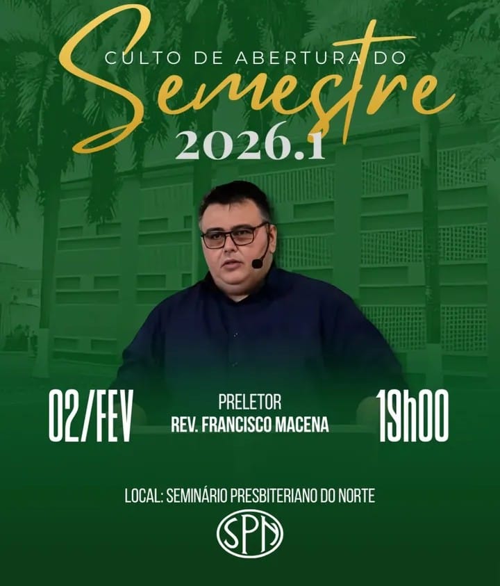 Culto de Abertura do semestre 2026.1